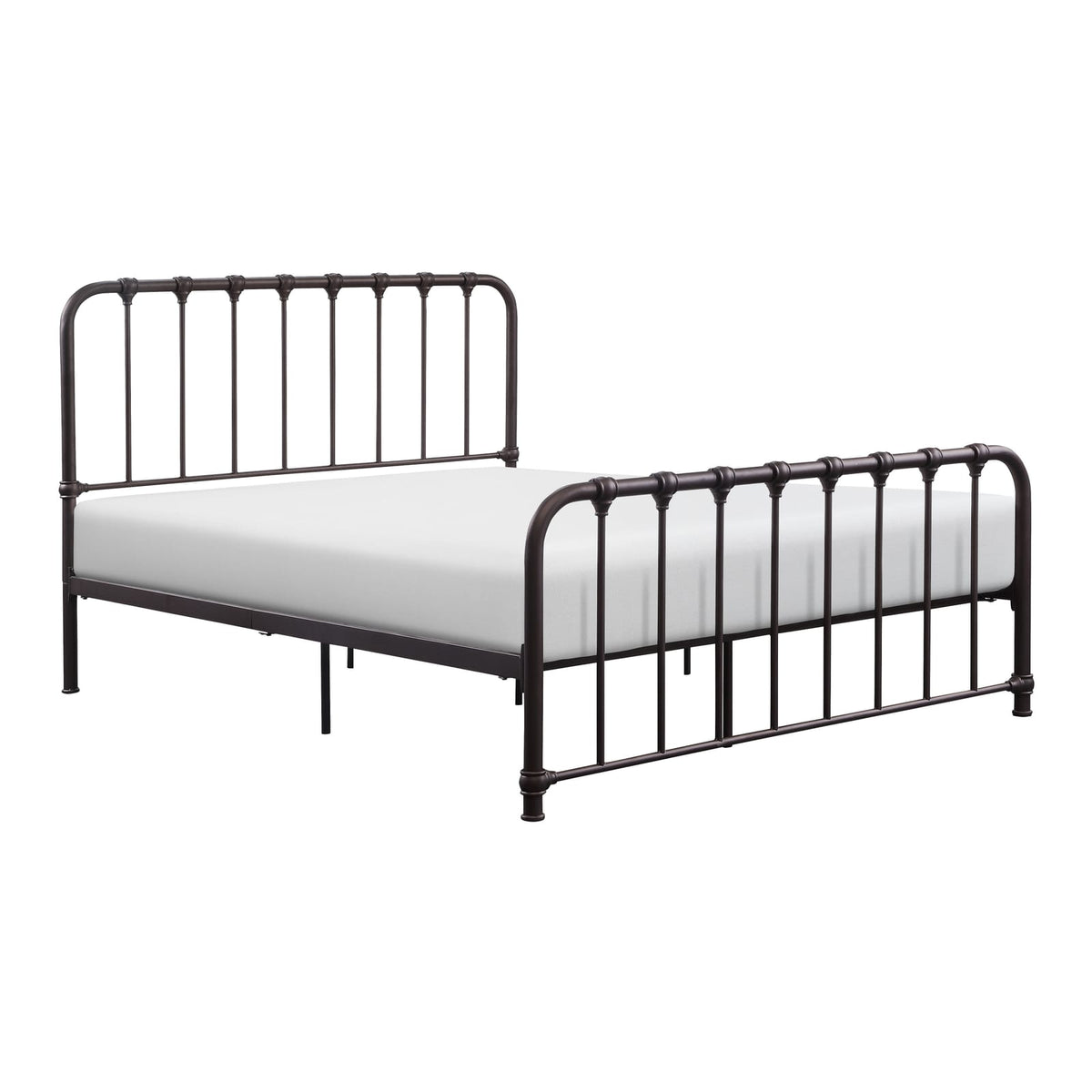 Queen Bronze Metal Bed Frame - Box Spring Optional for Bedroom