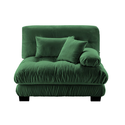 Green Chenille 1 Seat Sofa - 47.3" Sofa for Living Room