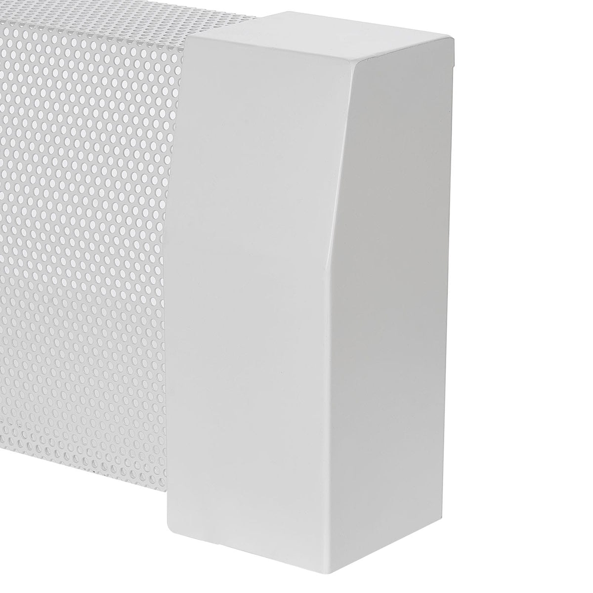 Baseboard Heater Covers - 3ft White Steel, Easy Installation