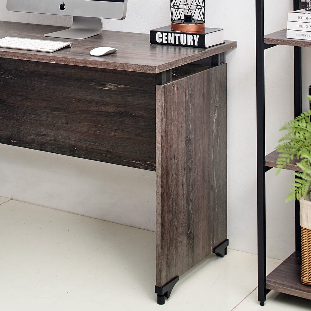 Urban Farmhouse Writing Desk - Gray Composite Wood