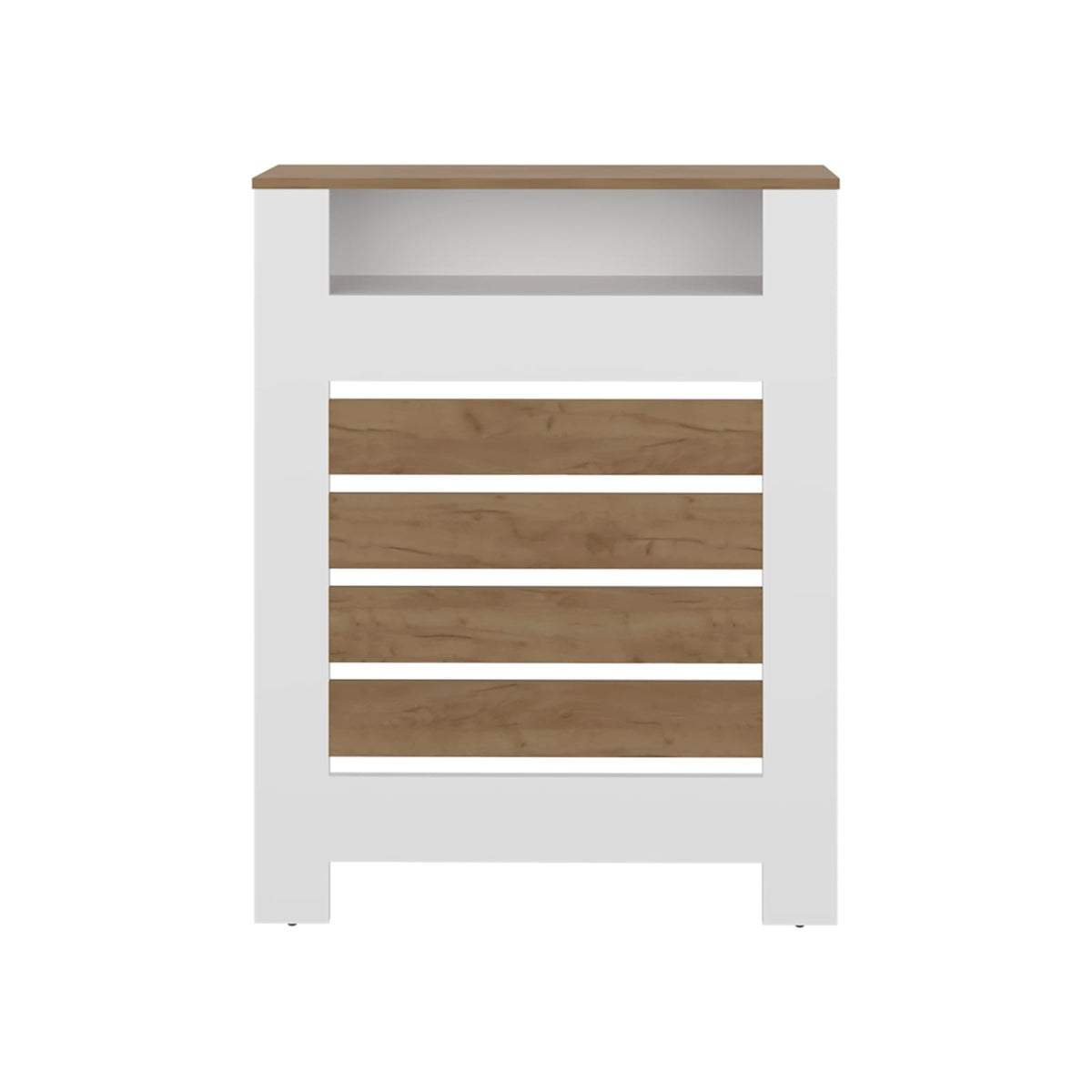 Multi-Color Engineered Wood Radiator Cover Cabinet with Shelf