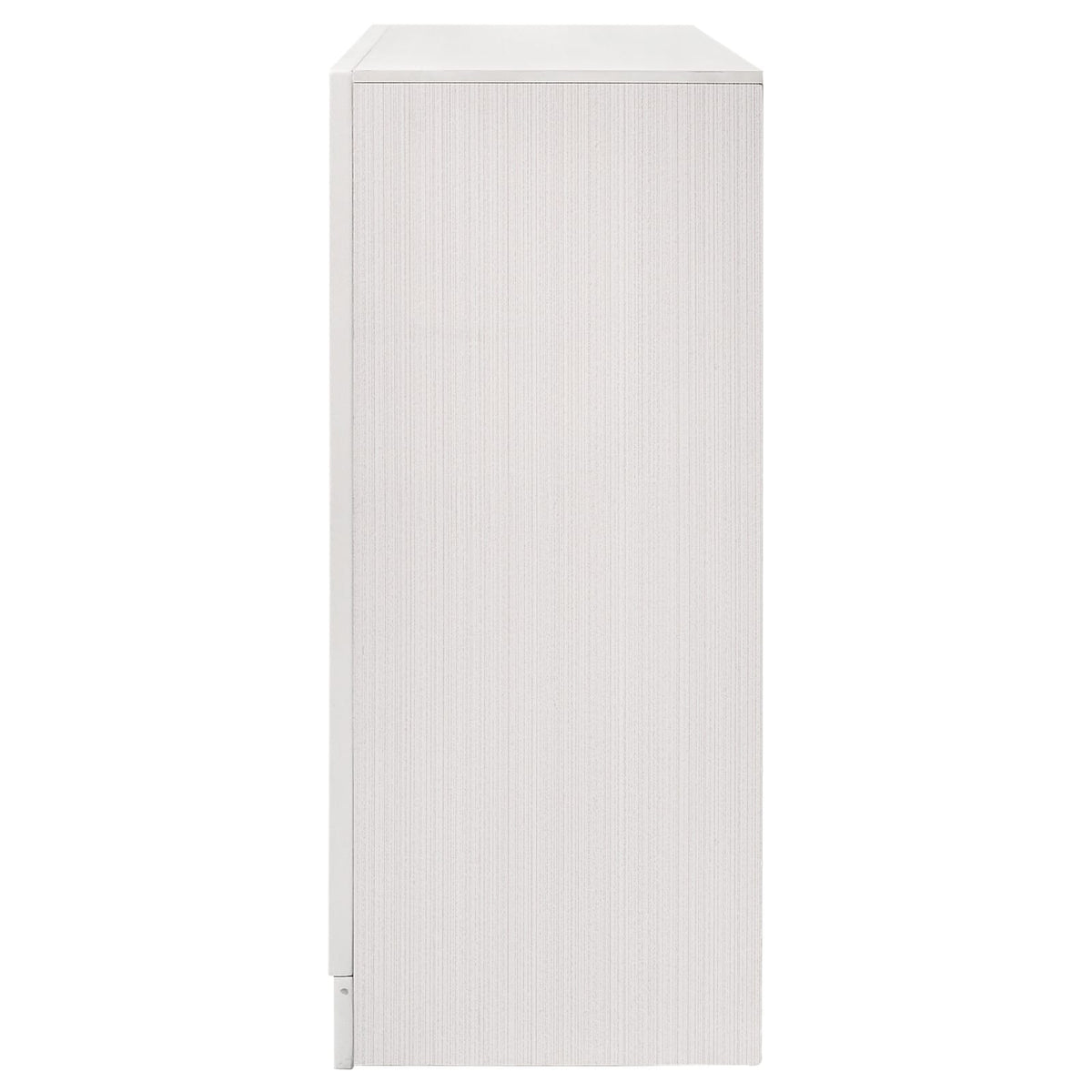 White Wood 9-Drawer Dresser for Bedroom Storage