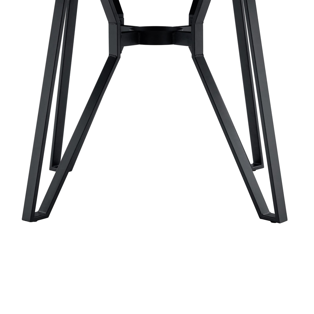 Round Brown Dining Table - Seats 4 for Kitchen Dining Rooms