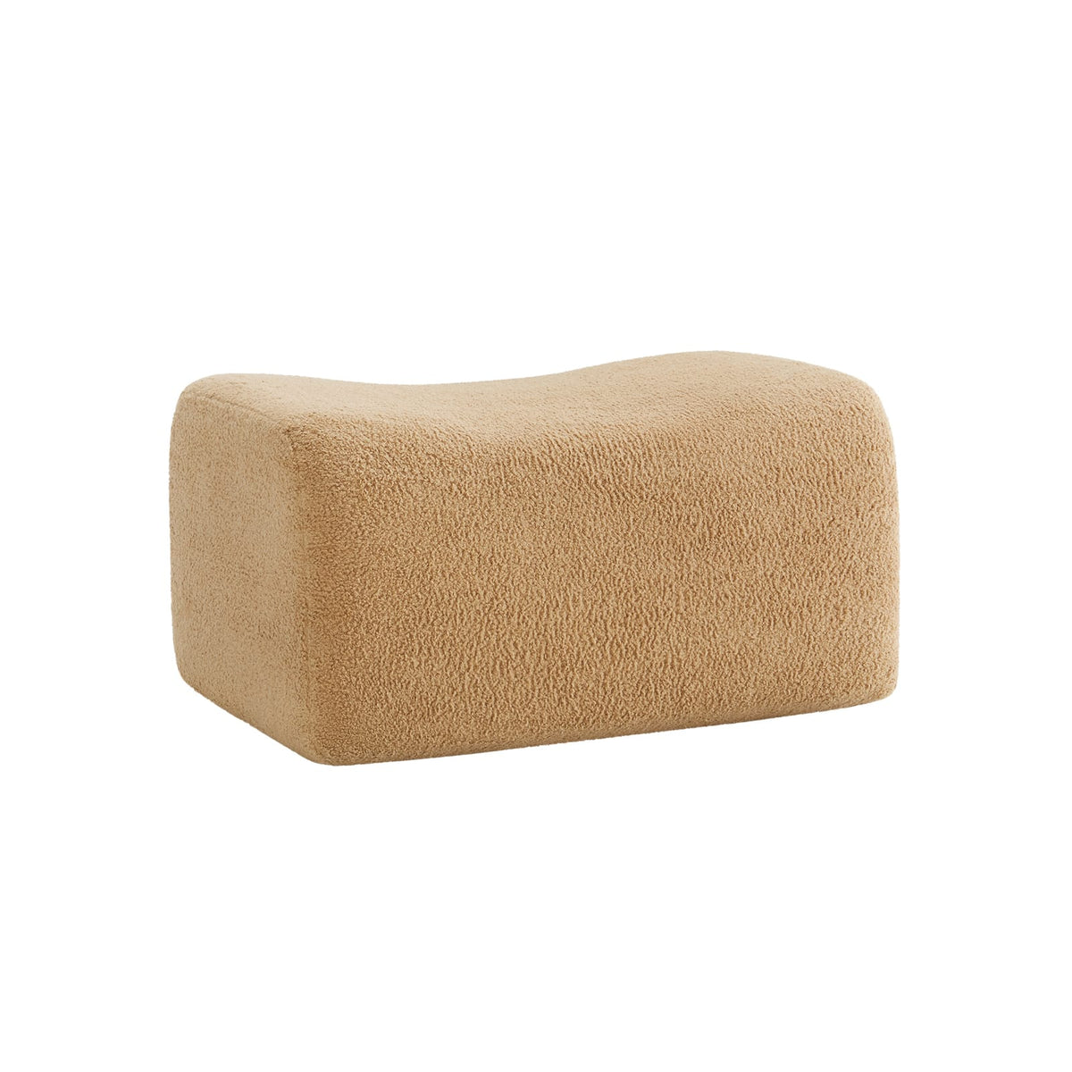 Camel Teddy Modular Ottoman - 33" x 25"