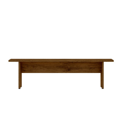 Natural MDF Dining Bench - 67.91" Length for Bedroom