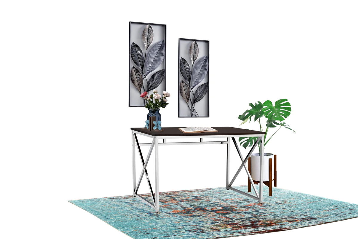 Madison Office Workspace Desk - Brown Engineered Wood