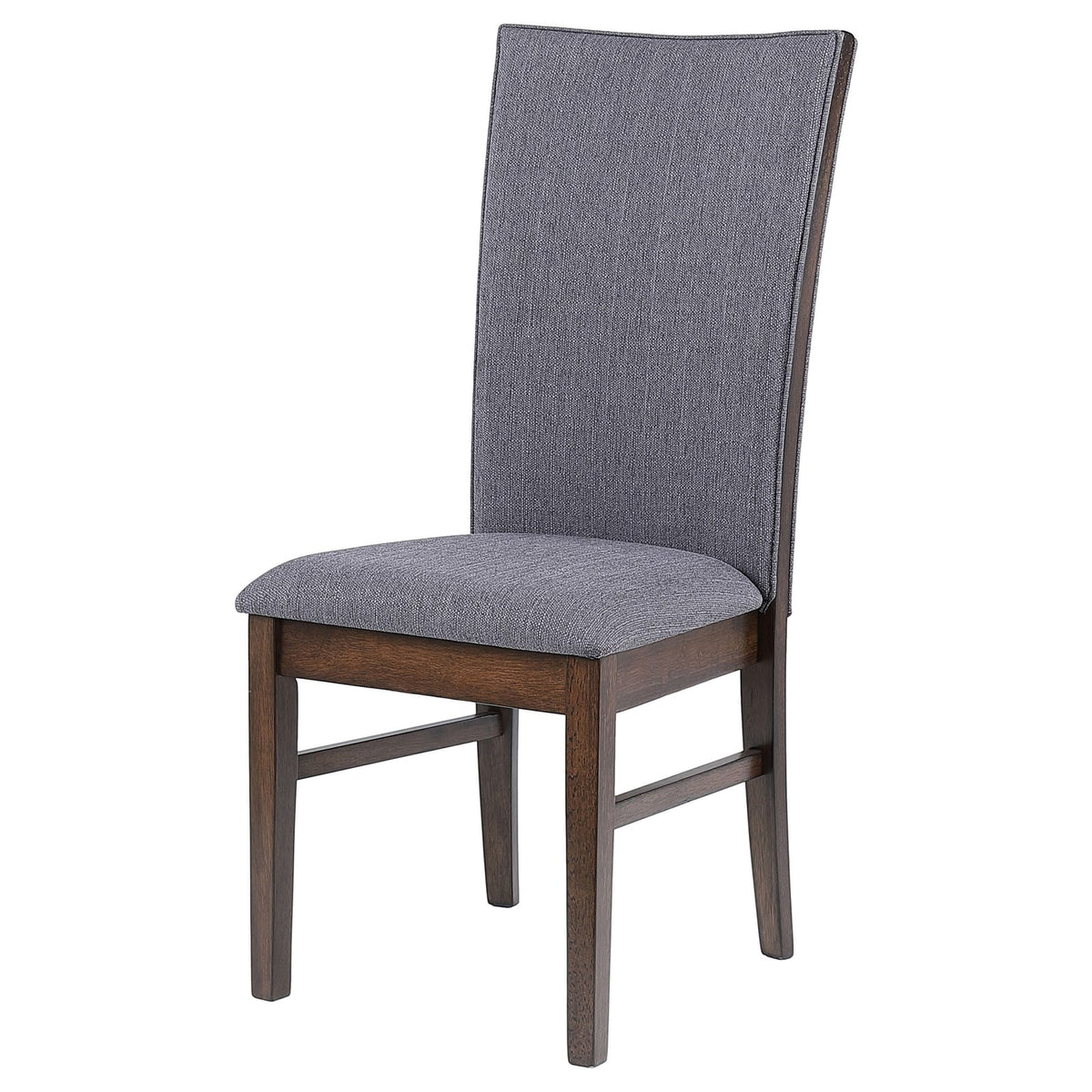 Grey Upholstered Dining Side Chairs Set of 2 for Modern Kitchens