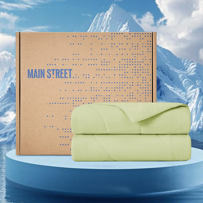 Sage Nylon Comforter - 108x90 Inch Cooling Bedding