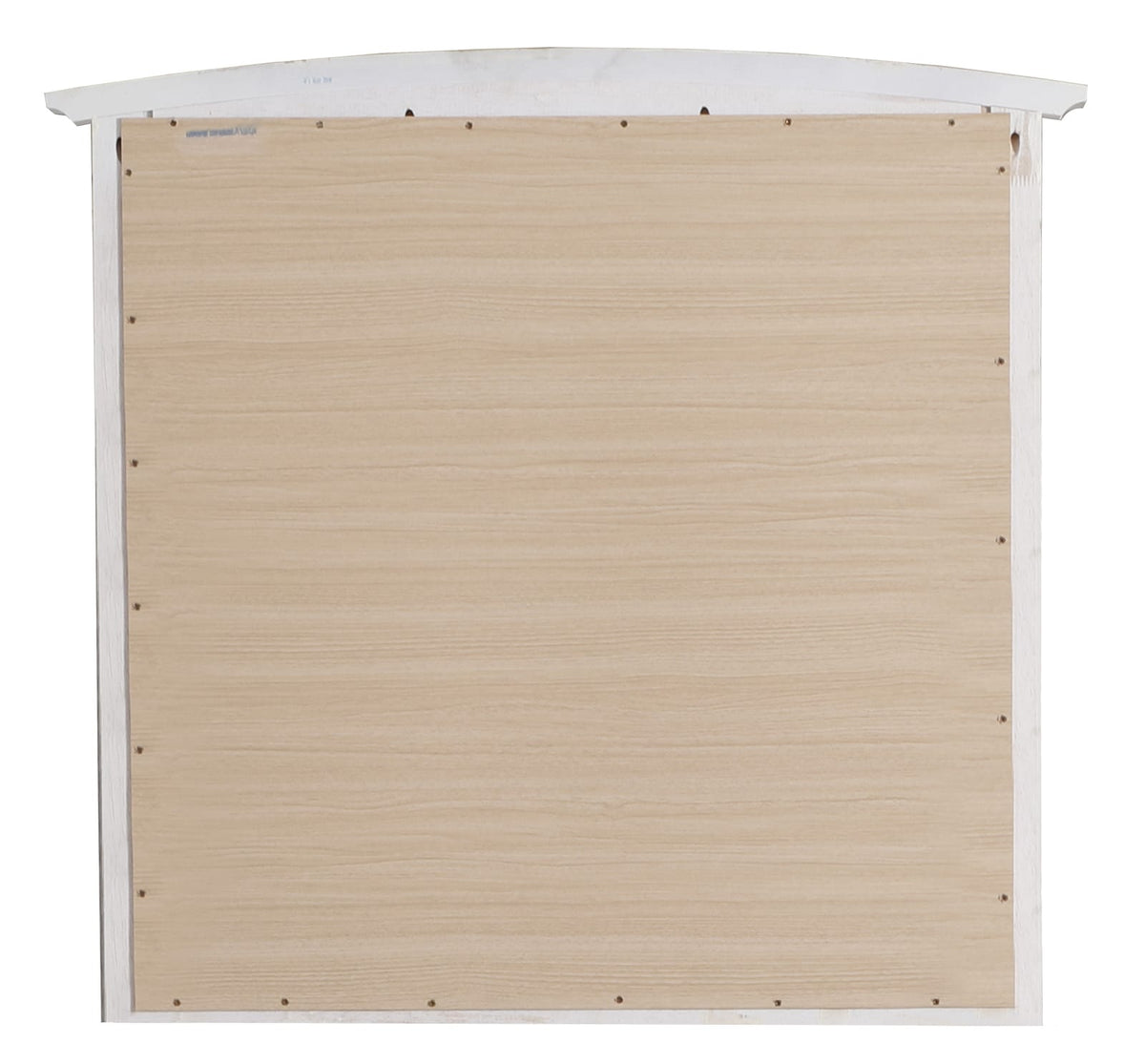 White Farmhouse Vanity Mirror - 37" x 2" Particle Board