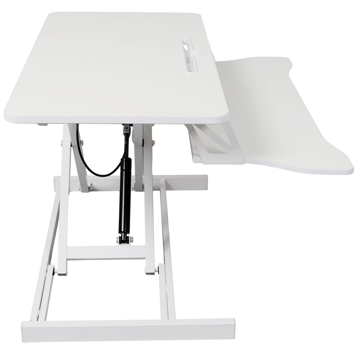 Adjustable Standing Desk Converter with Keyboard Tray for Workspace
