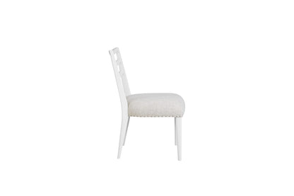 Round Expandable Dining Table Set - 4 Chairs, Sand Finish