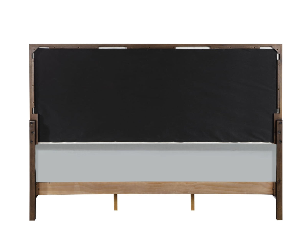 Carena Light Gray Fabric Finish E. King Bed - Comfortable & Stylish Bedroom