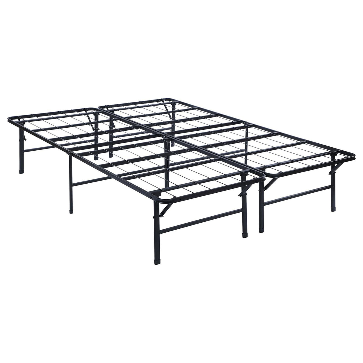 Black Queen Adjustable Bedbase - Steel Frame