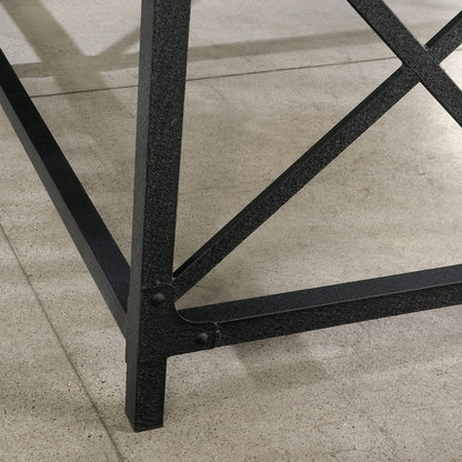 Brown L-Shaped Desk Return - 36" Workspace Expansion