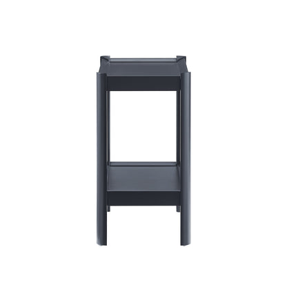 Yonda Matte Black Accent Table - Storage & Style