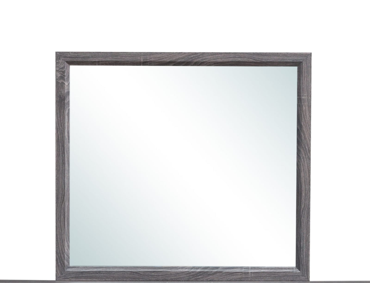 MIRAGE FOIL GREY MIRROR - Vanity Mirror with MDF Frame