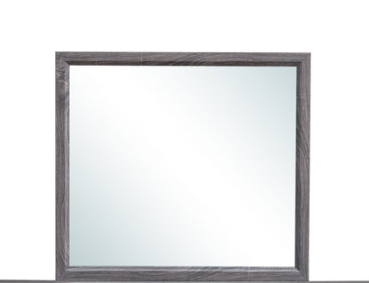 MIRAGE FOIL GREY MIRROR - Vanity Mirror with MDF Frame