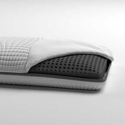 Bamboo Charcoal Ventilated Pillow King - Cooling Memory Foam