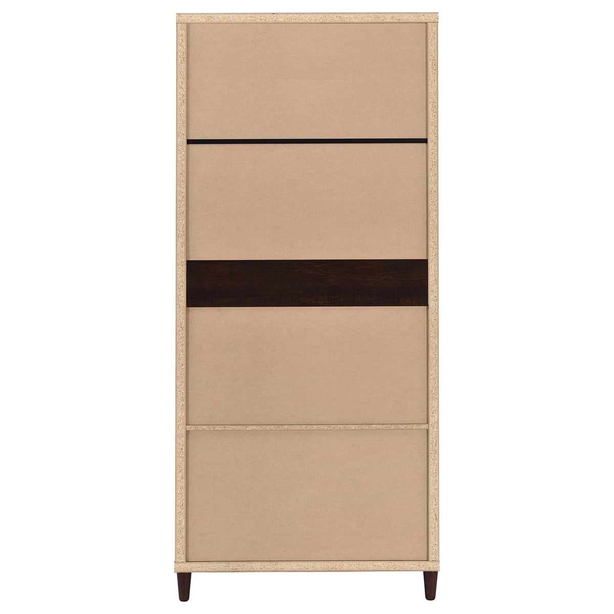 Nestor Tobacco 2-drawer Tall Accent Cabinet with 2 Doors
