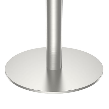 Square Modern Dining Table 31.5 inches Bistro Table Tulip Table with Faux Marble