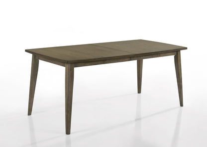 Walnut Rectangle Bistro Dining Table for Small Apartment Dining