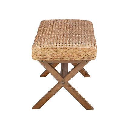 Wood Bench - Brown Dining or Bedroom Accent