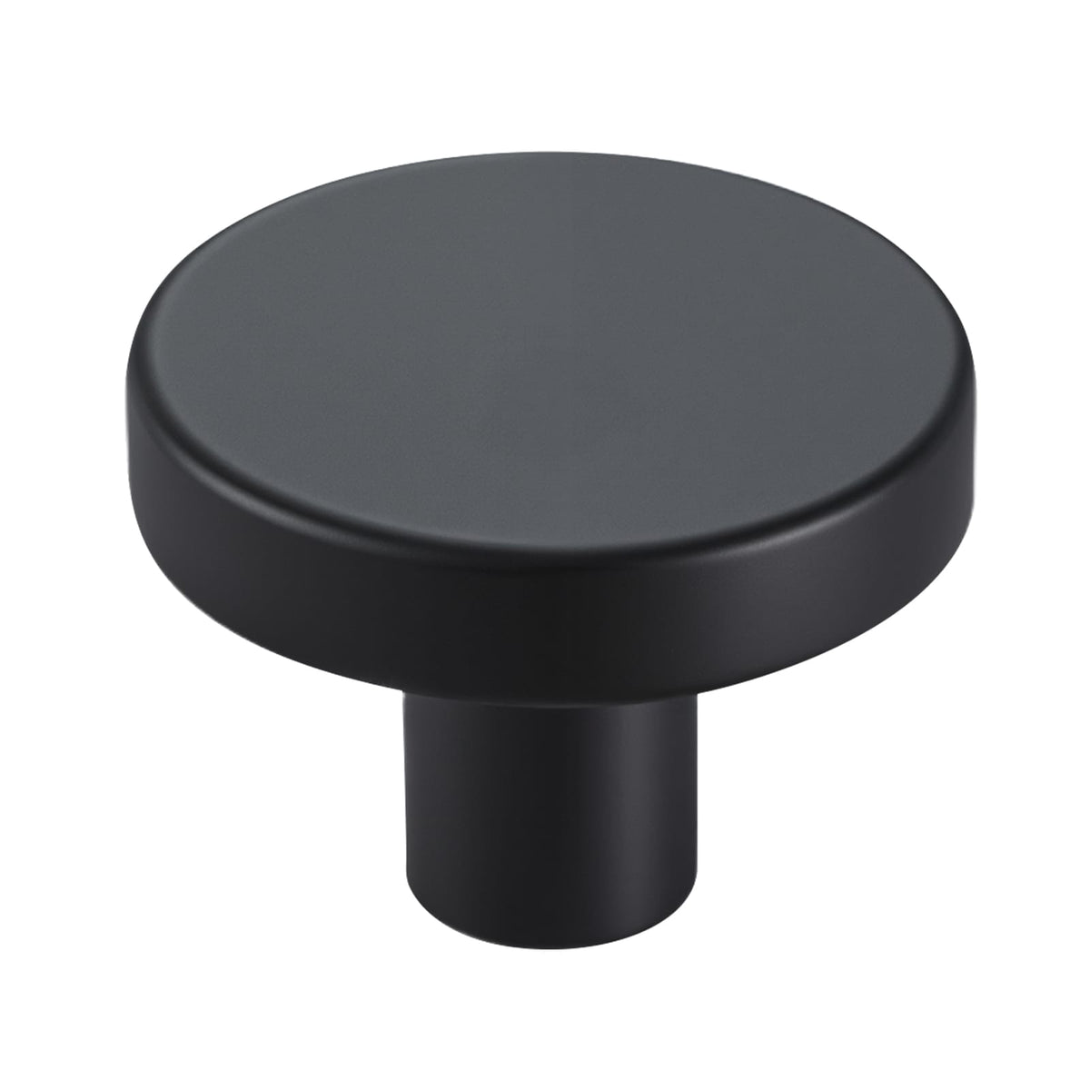 Black Zinc Drawer Knobs 10 Pack - Cabinet Hardware