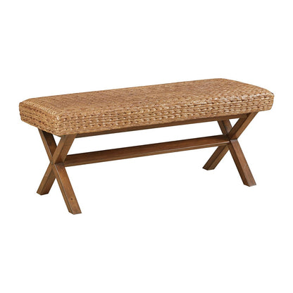 Wood Bench - Brown Dining or Bedroom Accent