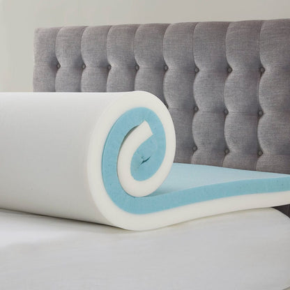White Polyester Mattress Protector 80x78 Inch