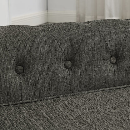 Dark Gray Elevated Dog Sofa Bed - Small Medium Dogs
