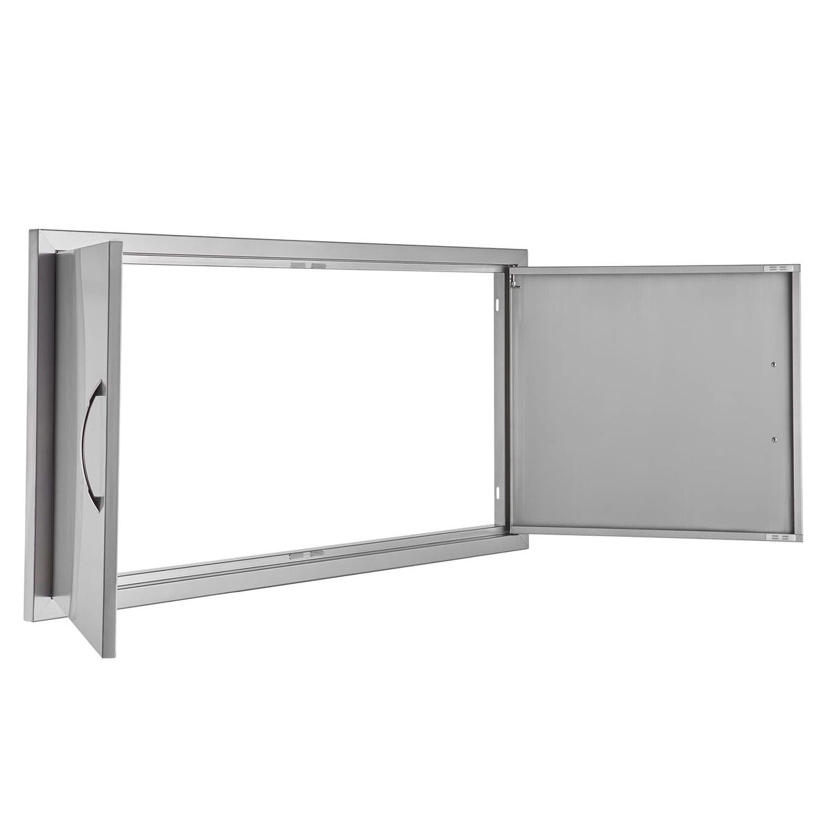 Stainless Steel BBQ Access Door - 42" x 21" Outdoor Kitchen Door