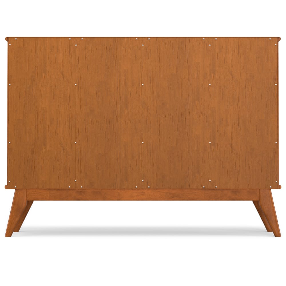 Teak Wood Sofa Table - 8 Cube Storage
