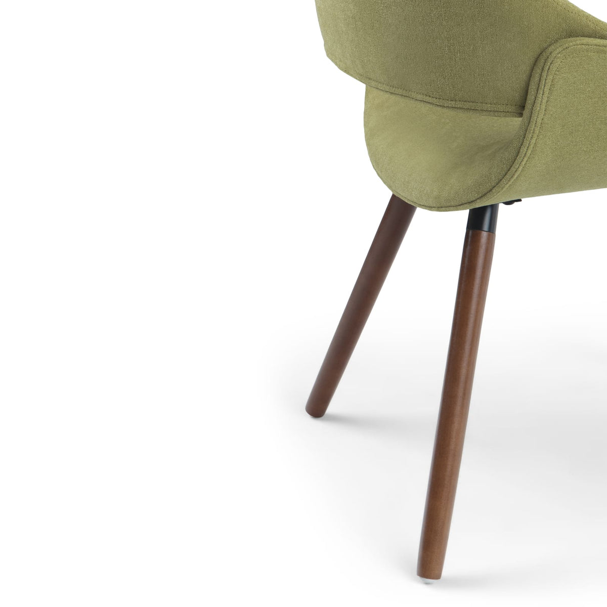 Malden Dining Chair - Acid Green Wood Frame