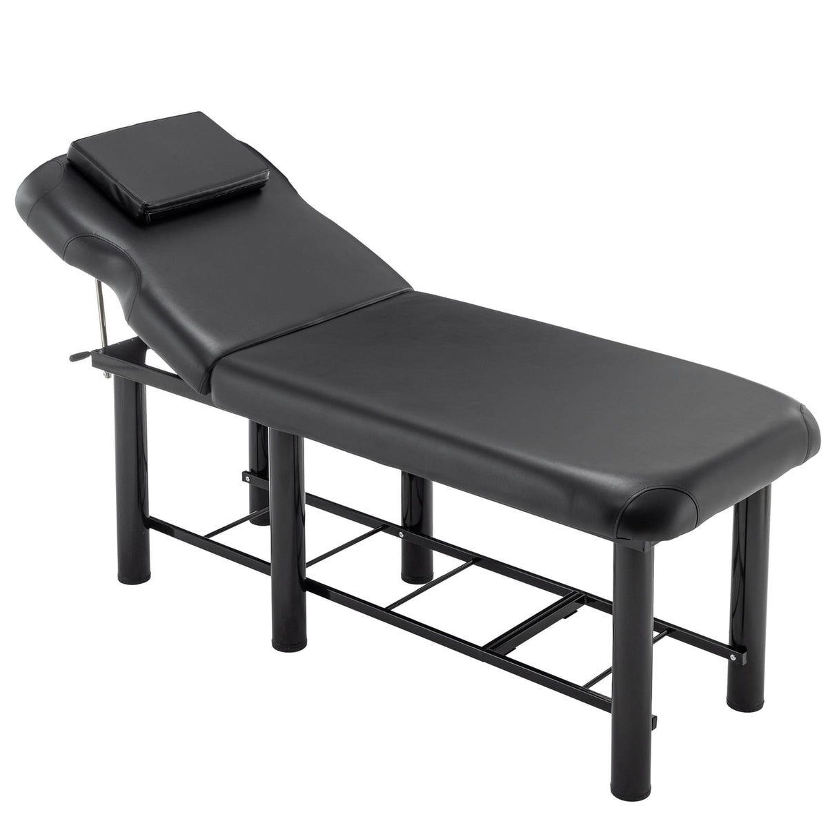 Professional Massage Table - Black with Storage