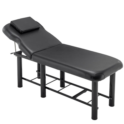 Professional Massage Table - Black with Storage