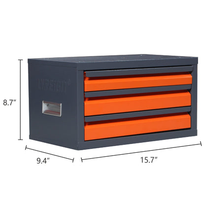 Drill Storage Case - Cement Grey ABS+Steel Tool Cabinet