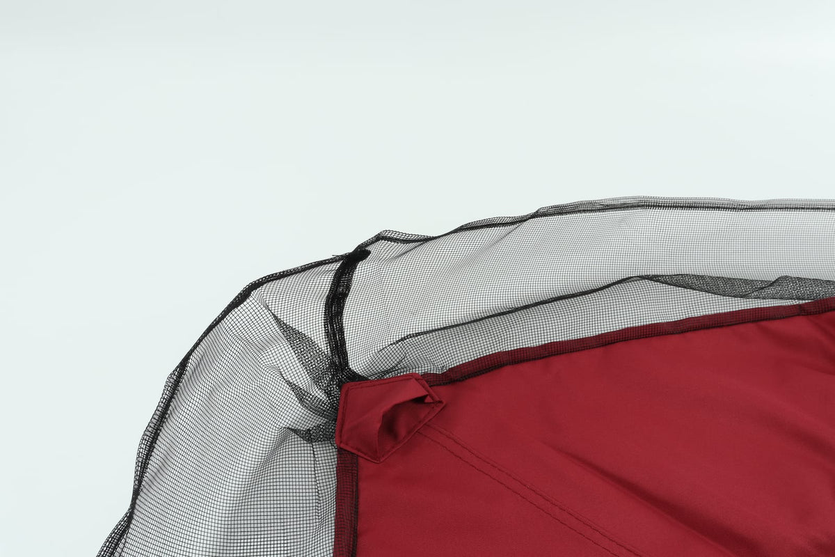 10x12 Red Outdoor Patio Gazebo Canopy Replacement