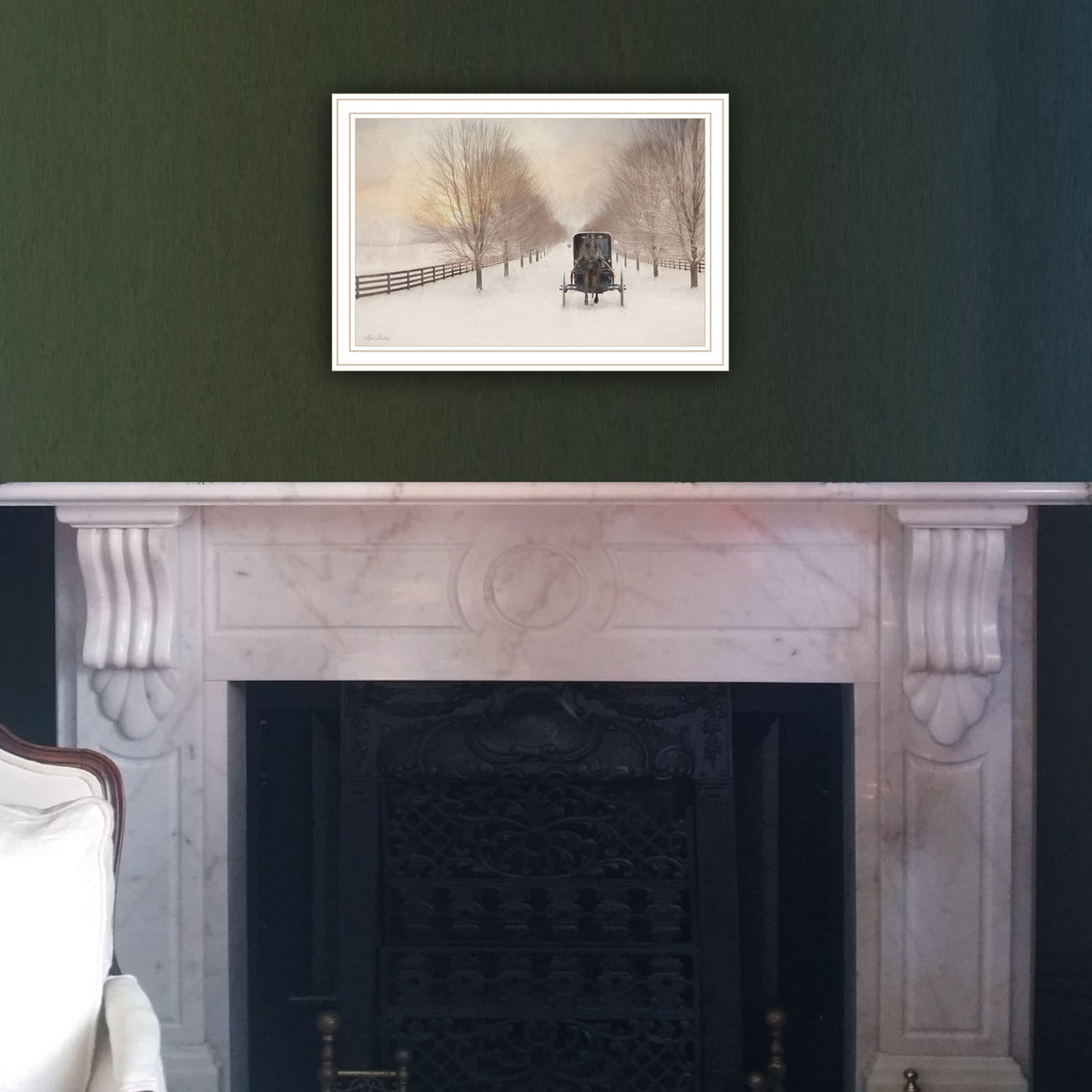 Trendy Wall Art for Living Room & Bedroom - Multi-Colored Wood Frame