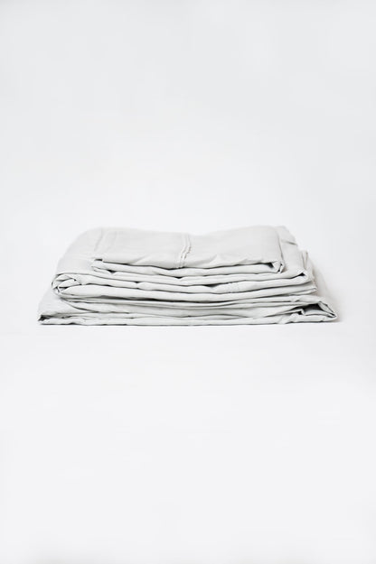 Queen Pewter Microfiber Bed Blanket - Cool Sleep