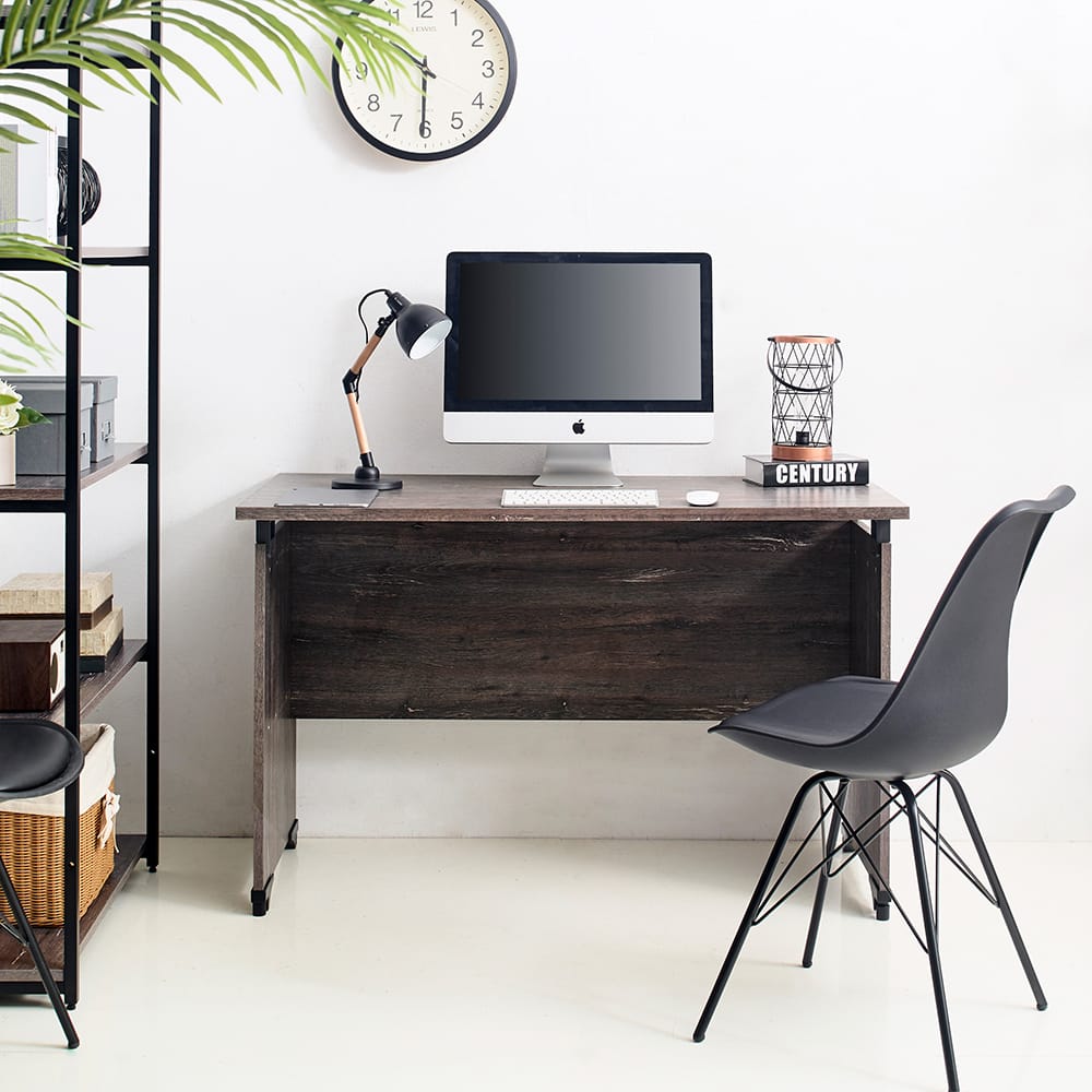 Urban Farmhouse Writing Desk - Gray Composite Wood