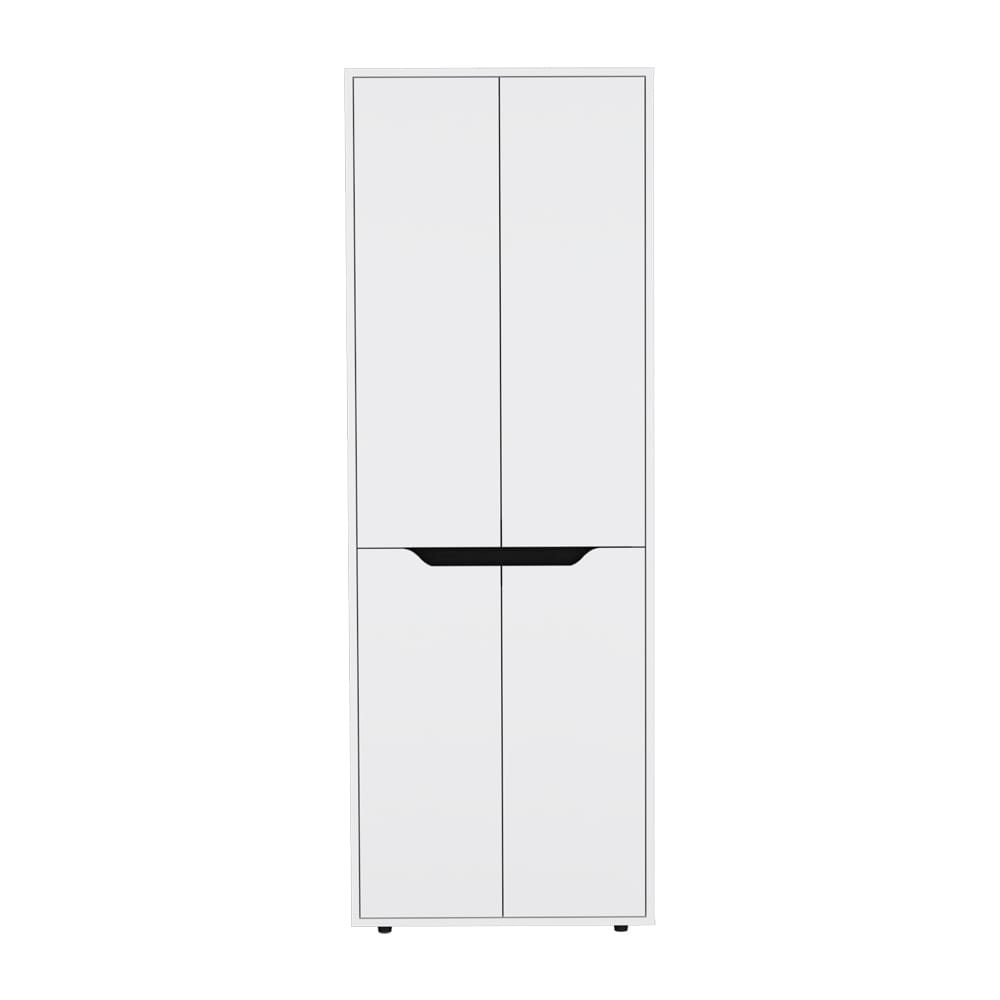 Multistorage Kitchen Pantry - White & Black | Efficient Storage
