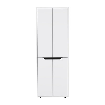 Multistorage Kitchen Pantry - White & Black | Efficient Storage