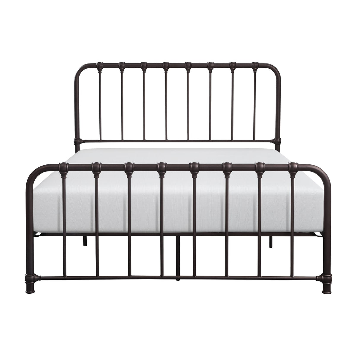 Queen Bronze Metal Bed Frame - Box Spring Optional for Bedroom
