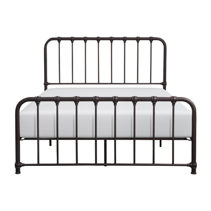Queen Bronze Metal Bed Frame - Box Spring Optional for Bedroom