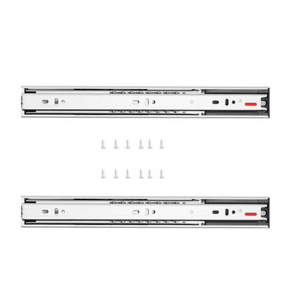 22 Inch Steel Drawer Slides - Full Extension Soft Close Rails