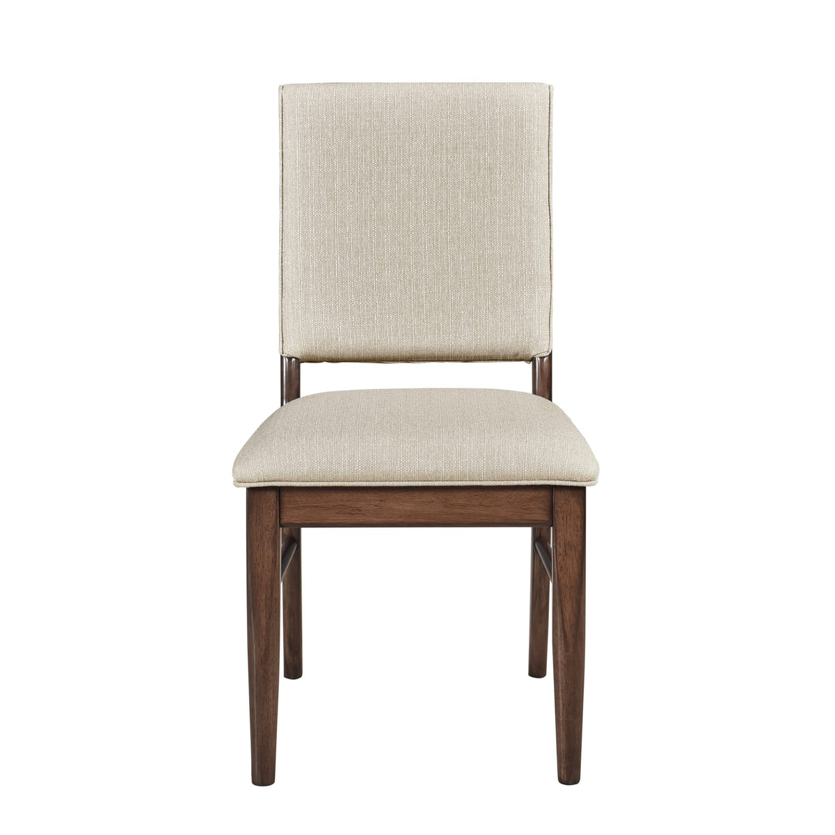 4-Person Brown Wood Dining Table Set