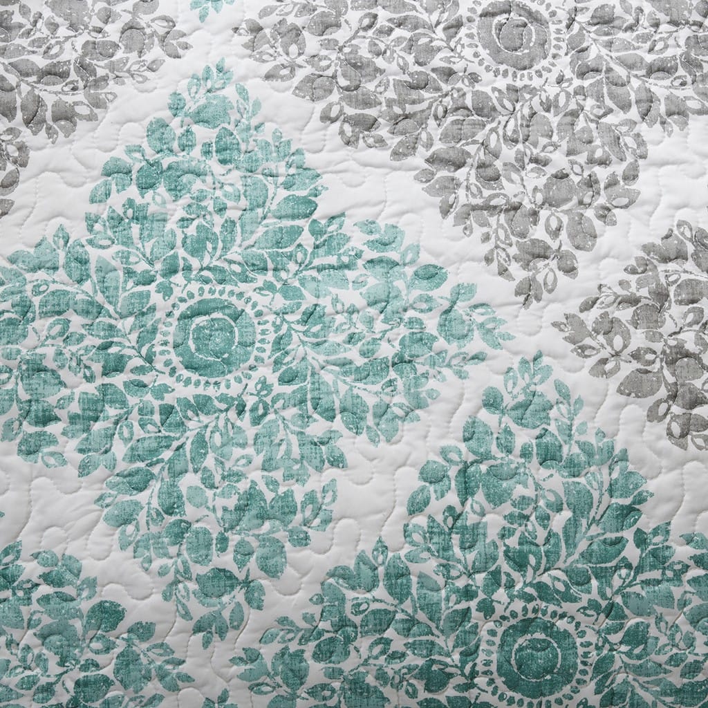 Aqua Cotton Daybed Cover Set - Twin Size