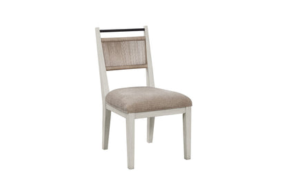 Rope Back Dining Chair - Beige & Vanilla Set of 2