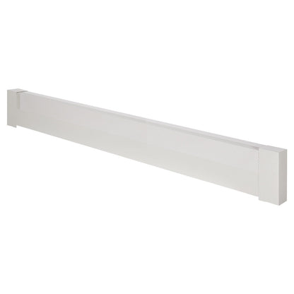 White Steel Baseboard Heater Cover, Easy Installation for Home Protection