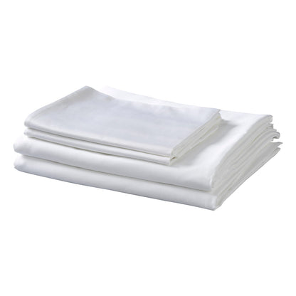 White Cotton King Sheet Set - 240 Thread Count